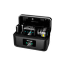 MOVISUN Mi F1 Negro – Micrófono Inalámbrico Dual con Estuche Digital, ANC -21h