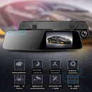 Espejo Retrovisor con Cámara Full Hd Grabador Dvr día noche