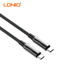 CABLE DE CARGA RAPIDA LDNIO USB-C A USB-C 240W 1M (LC921C)