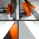 Afilador de Brocas, Afilador de Brocas Portátil con 4 Ruedas de Molienda, Afilador de Brocas Multiusos, Adecuado para Todas las Brocas 5/64''-5/8'', Herramientas de Afilado Naranja