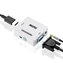 Adaptador Mini Convertidor VGA a HDMI 1080P para PC o Notebook