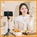 palo selfie extensible con control remoto inalámbrico y soporte para trípode, portátil, ligero, compatible