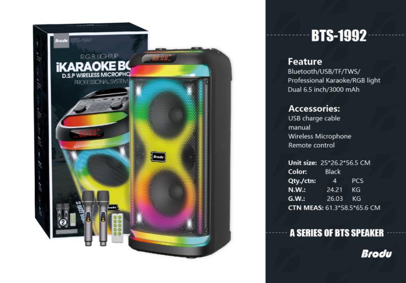 parlante bluetooth brodu bts-1992