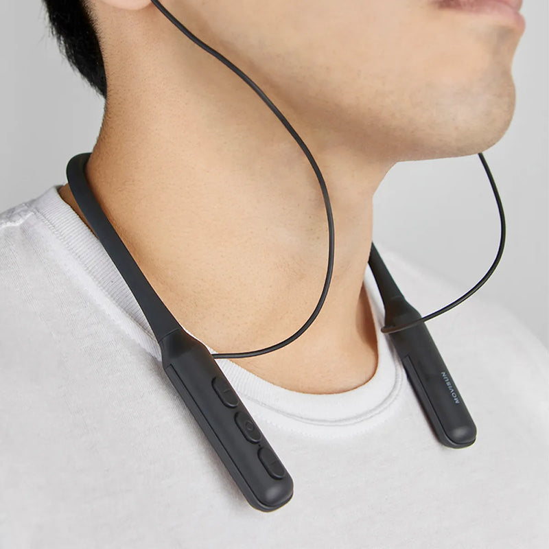 Audifonos Deportivos Movisun Flex Super Neckband Sport Negro