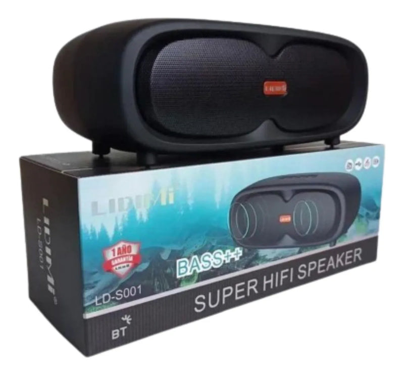 Parlante Lidimi Ld-s001 32w Bluetooth/usb/radio/fm Negro Negro