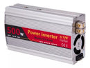 Inversor De Corriente 500w Para Auto 12v A 220v Dc A Ac