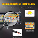 Neblinero Led Barra 120w Dual Color 120w Auto/camioneta