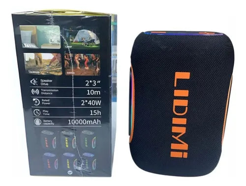 Parlante Recargable 80W Lidimi LD-S849AC Con Corriente AC