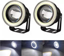Faros 2.5 Pulgadas Ojo De Angel Led 1 Par Luz Antiniebla