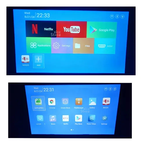 Proyector Hy300 Pro 16gb Wifi Bluetooth Hdmi  Versión Android