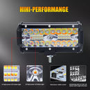 Neblinero Led Barra 120w Dual Color 120w Auto/camioneta