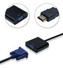 Adaptador Cable Hdmi A Vga + Jack Audio 1080
