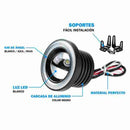 Faros 2.5 Pulgadas Ojo De Angel Led 1 Par Luz Antiniebla