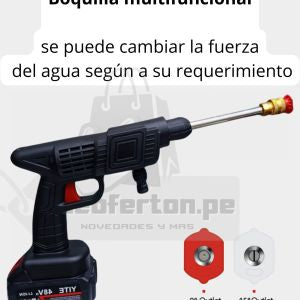 HIDROLAVADORA RECARGABLE 48V con Maletín y accesorios