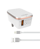 LDNIO CARGADOR DE CARGA RAPIDA CON CABLE