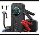 Arrancador de auto 5 En 1 -inflador de llanta -batería portátil de 8000 mAh, linterna y luz de emergencia