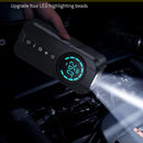 Arrancador de auto 5 En 1 -inflador de llanta -batería portátil de 8000 mAh, linterna y luz de emergencia