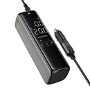 Compresor de aire portátil BOROFONE FC1 para inflar neumáticos de auto  con pantalla LCD de presión precisa.
