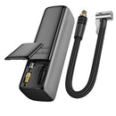 Compresor de aire portátil BOROFONE FC1 para inflar neumáticos de auto  con pantalla LCD de presión precisa.