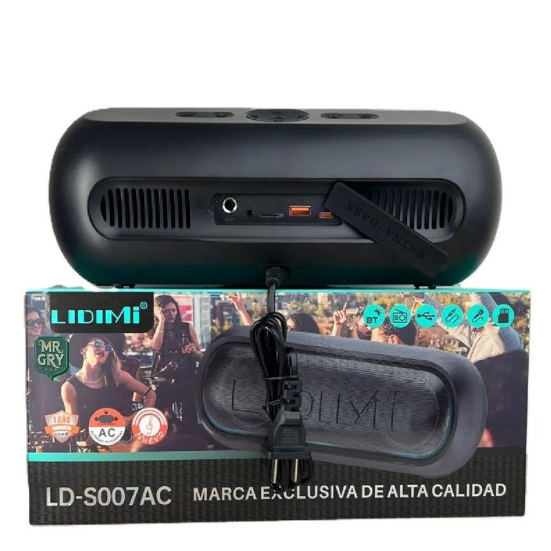 Parlante Portátil Lidimi 44W BASS+ RGB Dinámico LD-S007AC