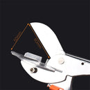 Cortador de canaleta profesional , corte de tijera de tubo de plástico de PVC PE, 45-180 grados
