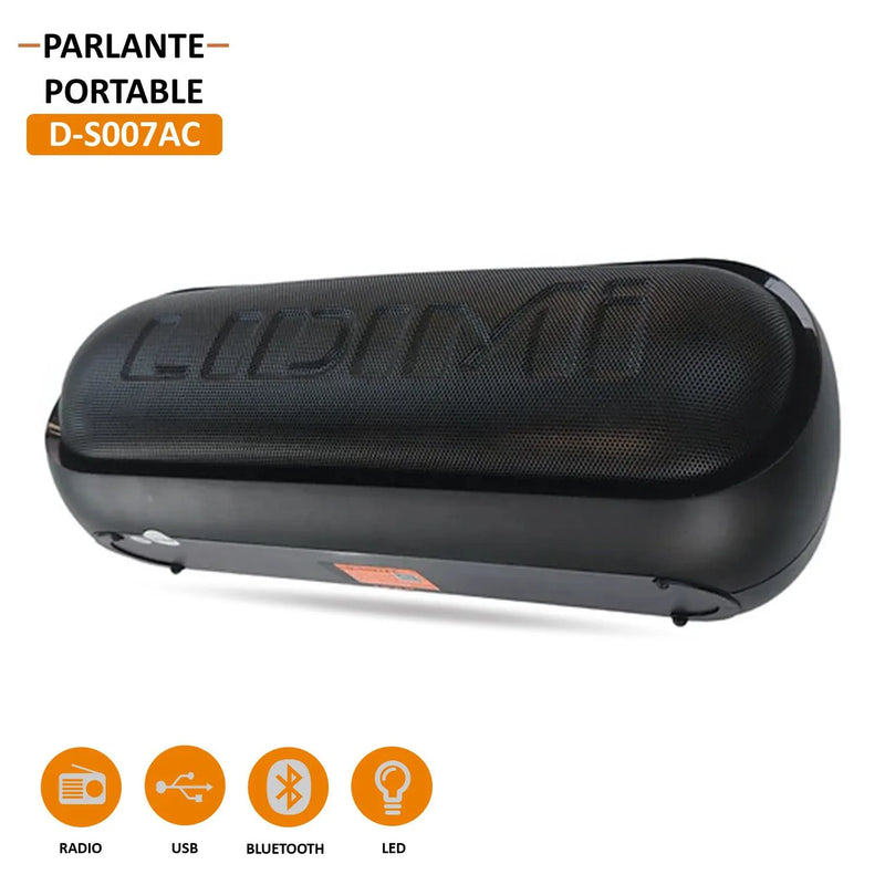 Parlante Lidimi 44W con Luces LED D-S007AC